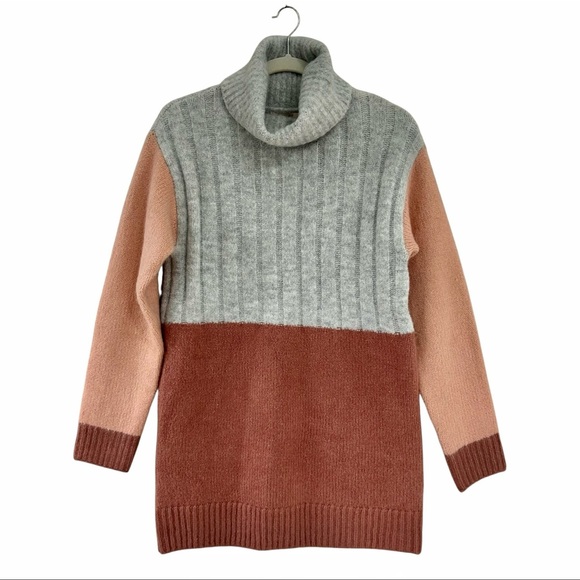 Skies Are Blue Sweaters - SKIES ARE BLUE Got A Feeling Knit Turtleneck Sweater NEW Size S